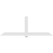 Ekena Millwork Eugene Architectural Grade PVC Gable Bracket, 108"W x 40 1/2"H x 6"D x 6"F, 9/12 Pitch GBP108X41X0606EUG00 - alternate 5